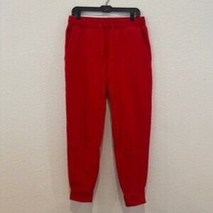 Tek Gear Ultrasoft Fleece Joggers (Men’s Medium, Red)